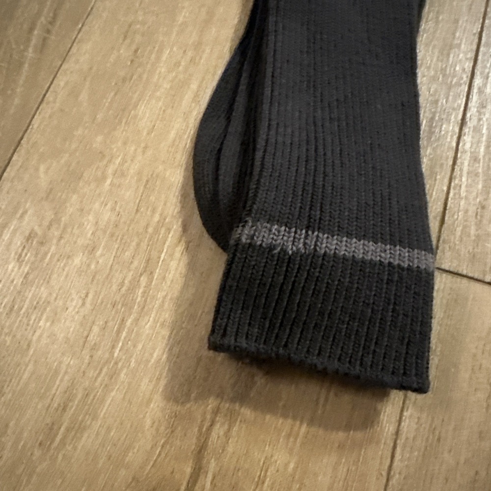 Zara Men's Brown Crew Socks Large (10-13) Dress Casual Ribbed‎ Cushion NWT - Picture 3 of 6